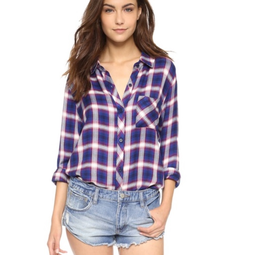Rails Hunter Small Plaid Button Down